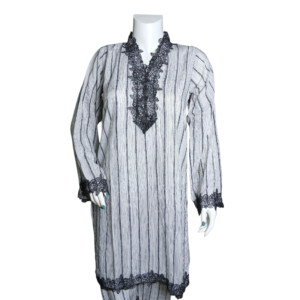 Midnight Stripe - 2 piece lilen